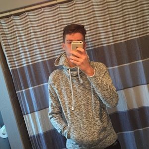 White hoodie